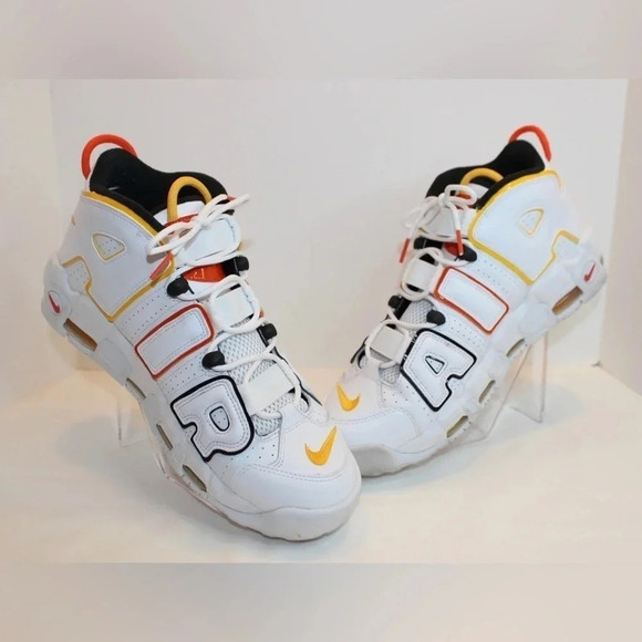 Used with Box Nike Air More Uptempo 'Roswell Raygun' Sneakers Size M 10 W 11.5 - Picture 5 of 16